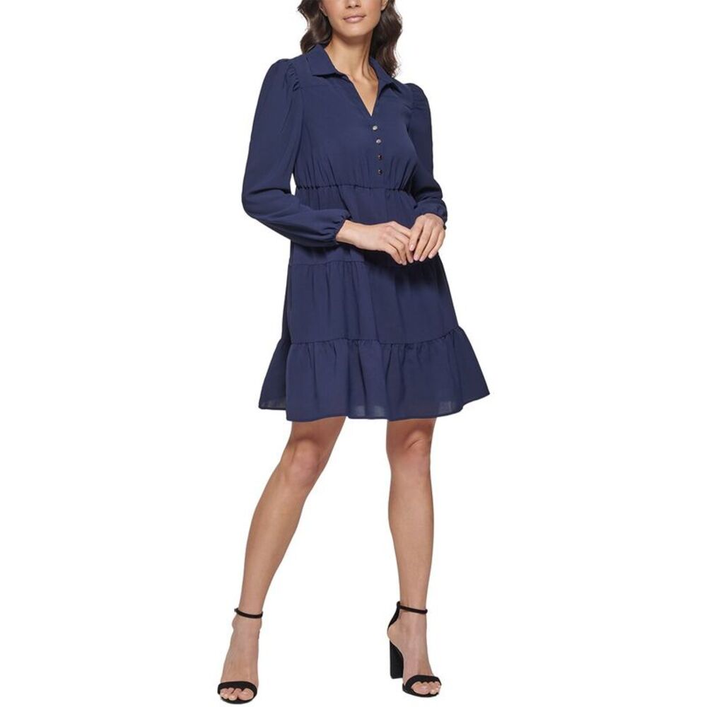 Kensie Womens A-Line Dress